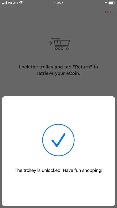 eCoin trolley token screenshot 5 of 5