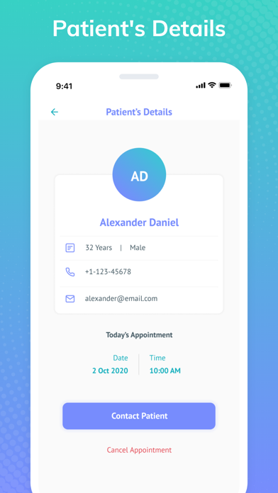 Doctor - AppoBook Screenshot