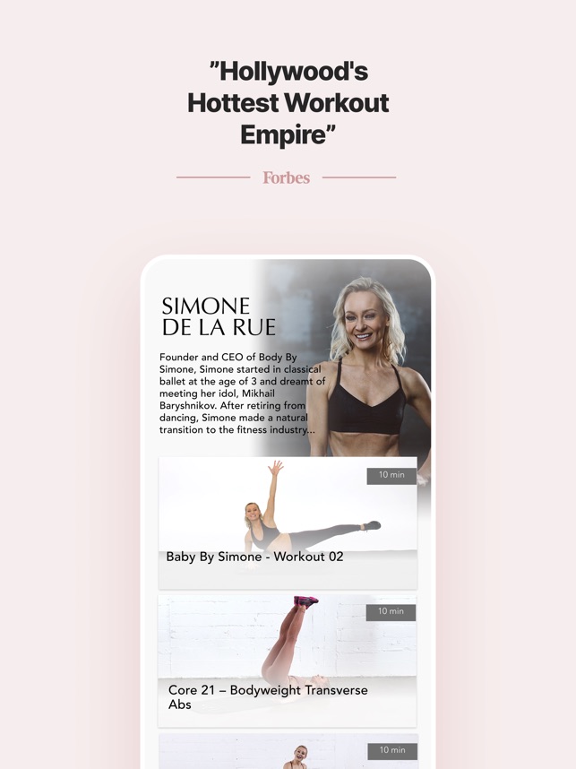 Body By Simone on the App Store