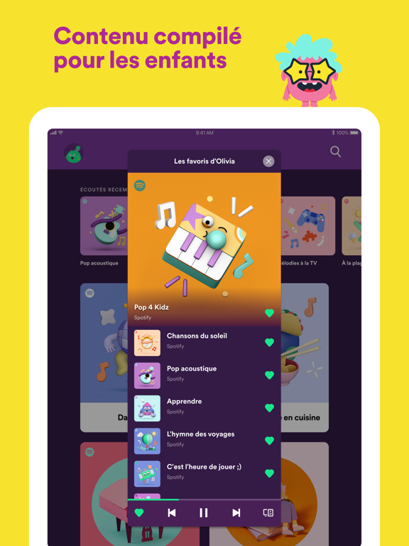 Screenshot #5 pour Spotify Kids