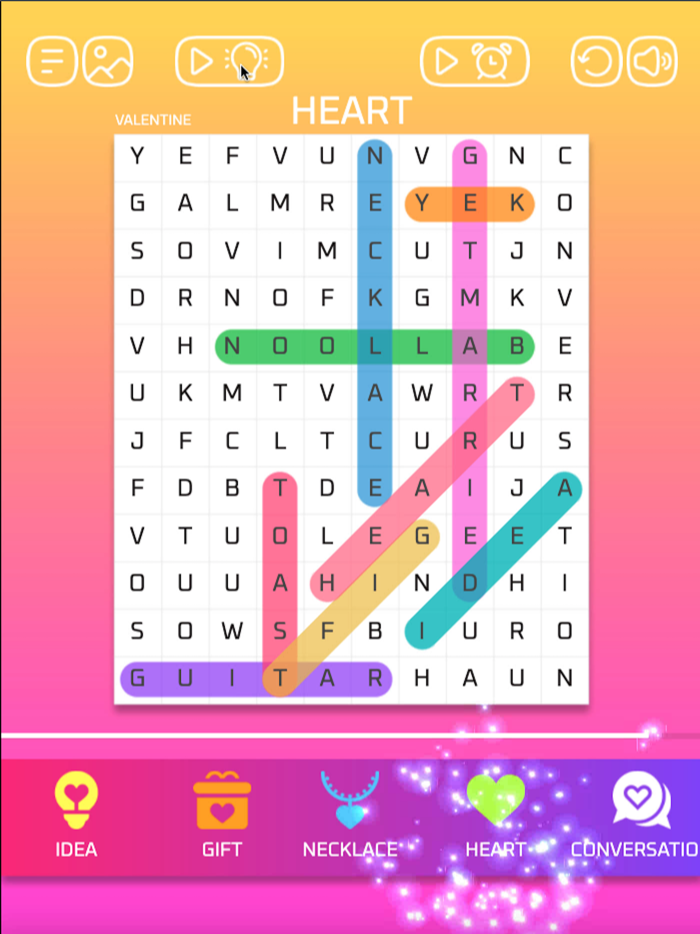 Word Search ≢ Crossword Game
