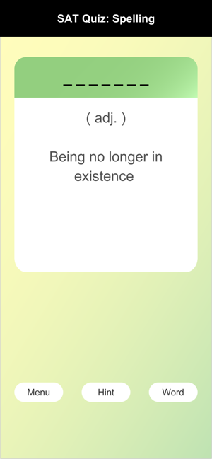SAT Words Quiz(圖6)-速報App