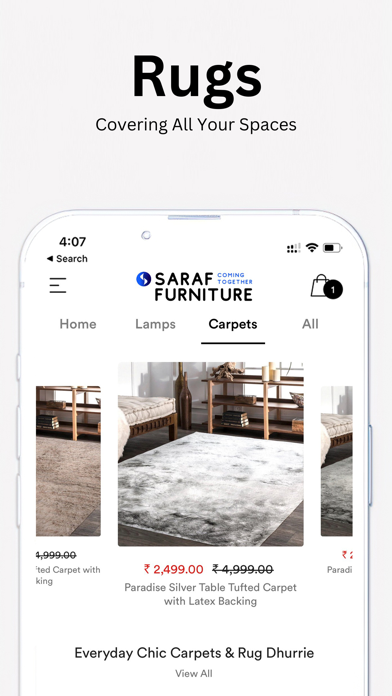 INSARAF - Saraf Furniture Screenshot