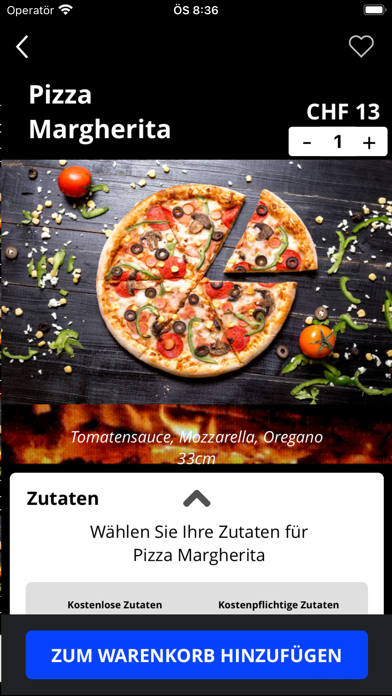 Rheintaler Pizza Imbiss Screenshot
