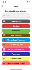 Coexisting Diseases & Surgery screenshot #1 for iPhone