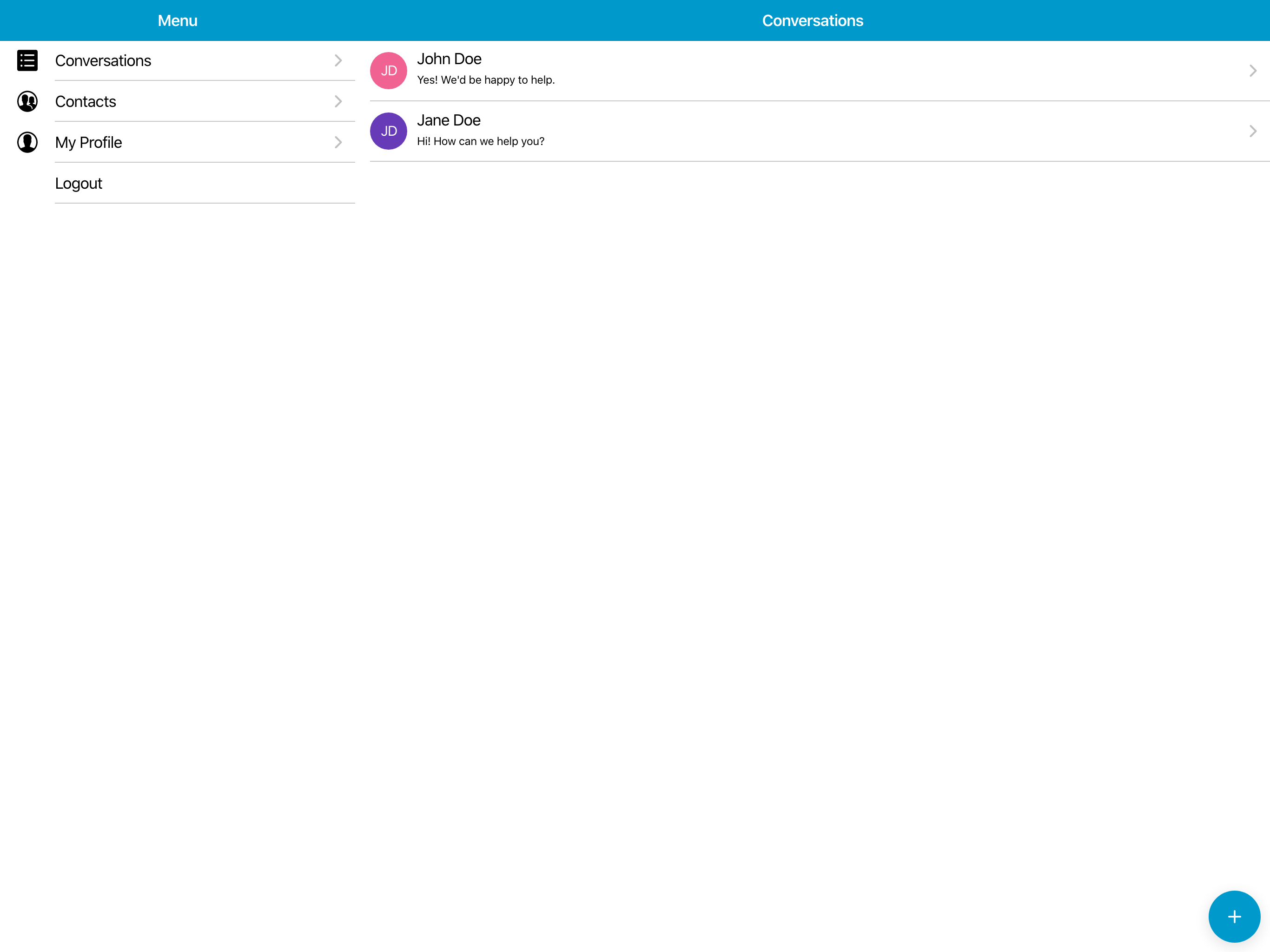 smpl Msgs - SMS and MMS App
