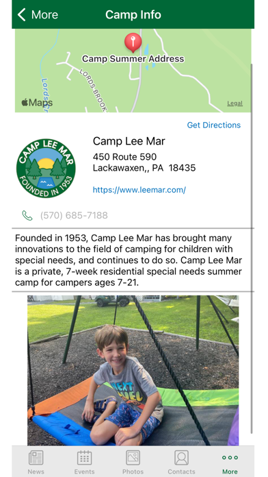 Camp Lee Mar Screenshot