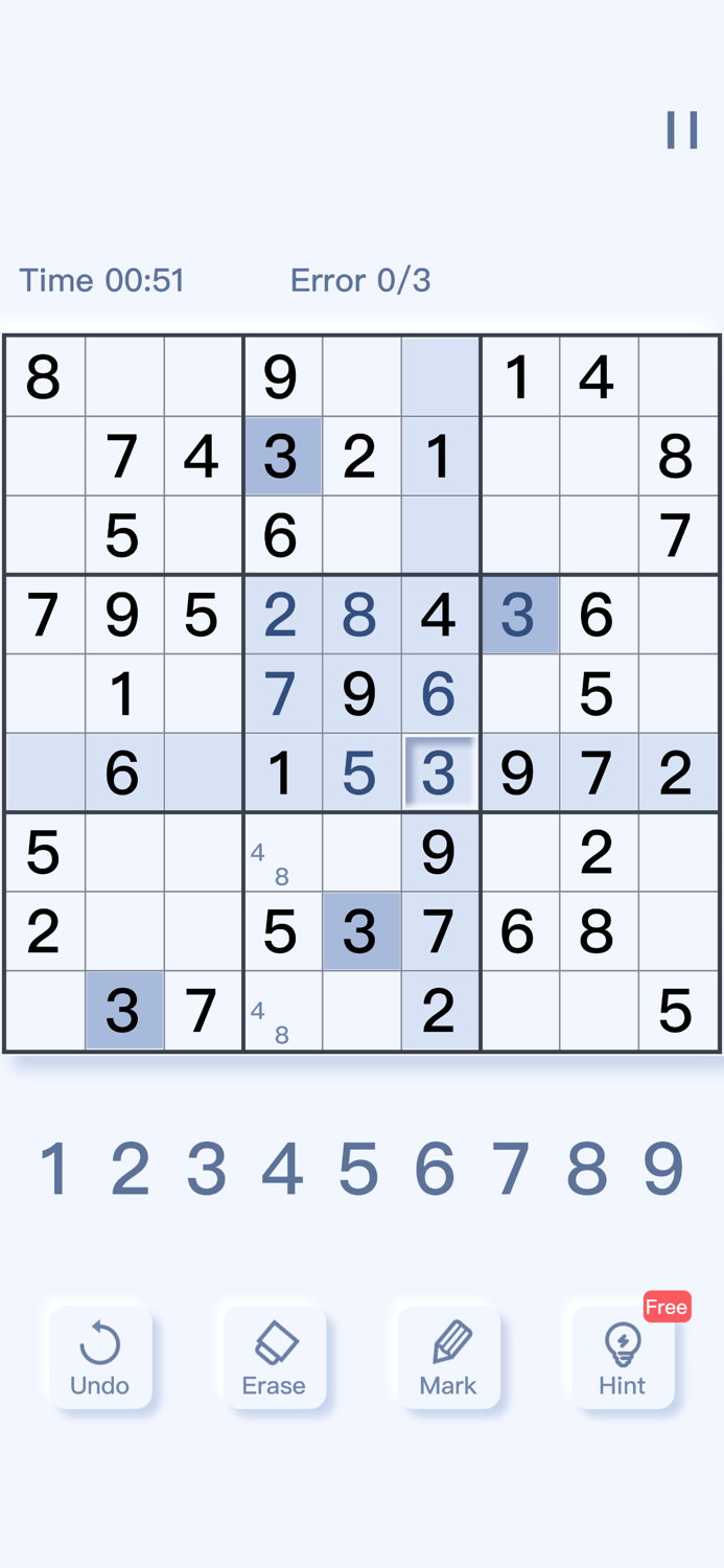 Fun Sudoku - Brain Game