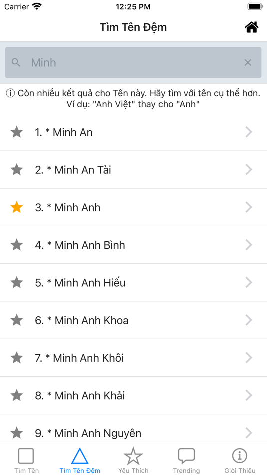 #7. Tên Việt (iOS) 由: hosulx
