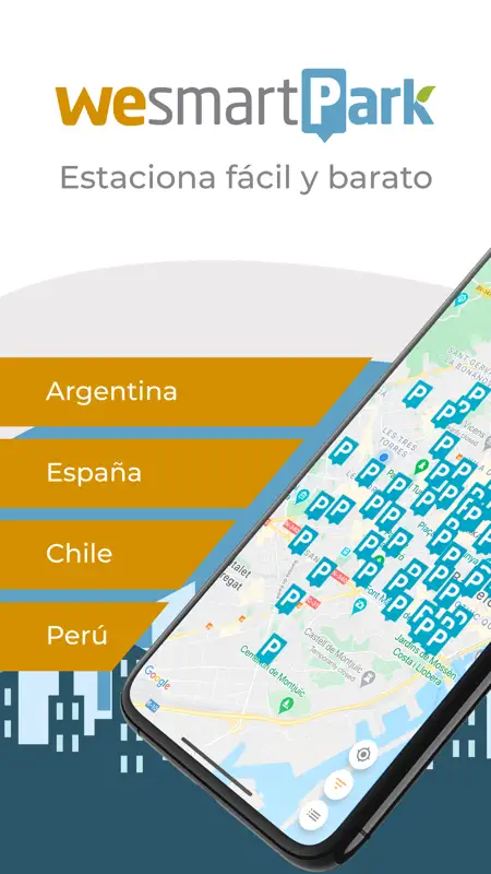 WeSmartPark - Parking barato screenshot 1 of 4