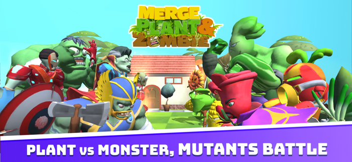 Merge Plants Super Zombie War