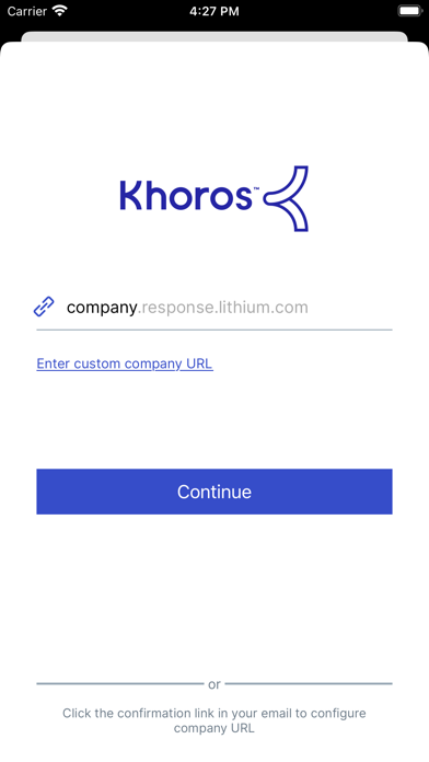 Khoros Care Screenshot