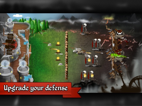 Grim Defender: Castle Defense iPad screenshot 3 - Games app