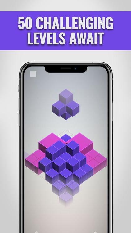 Isometric Squares - puzzle ² screenshot-4