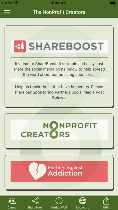 The NonProfit Creators Screenshot