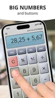 calculator plus with history iphone screenshot 3