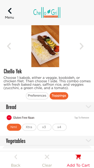Chello Grill Screenshot