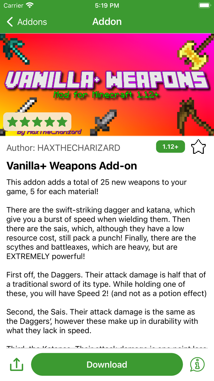 MCPE Addons and Skins