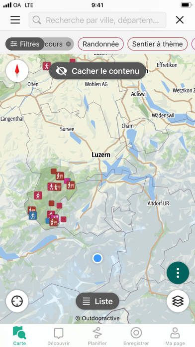 Screenshot #3 pour Appli des parcs suisses