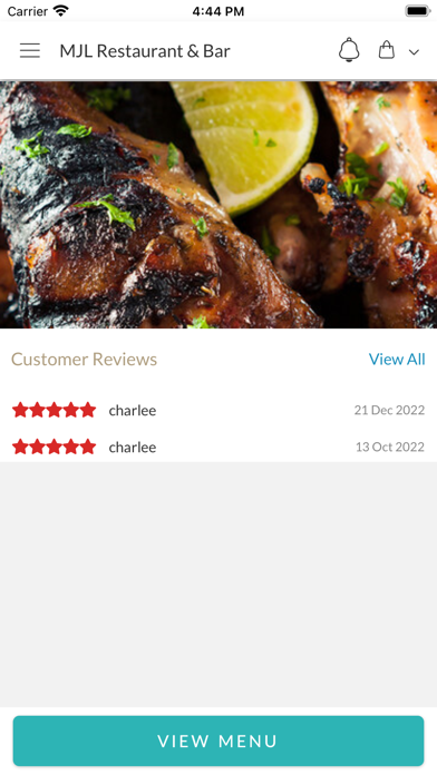 MJL Restaurant & Bar Screenshot