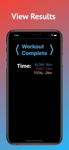 Workout Interval Pyramid screenshot #4 for iPhone