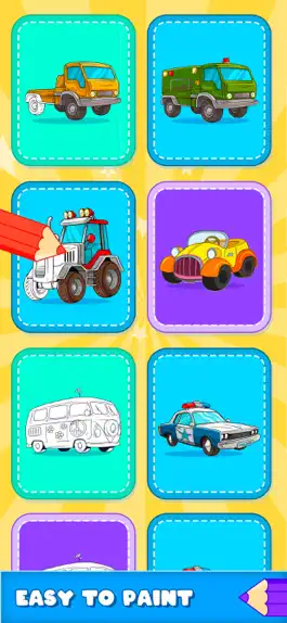 Game screenshot Coches – Juegos de Color mod apk