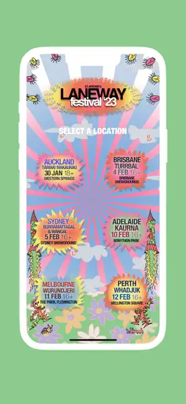 Game screenshot Laneway Festival hack