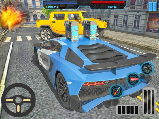 US Police Dog Transform Robot iPad screenshot 4 - Games app
