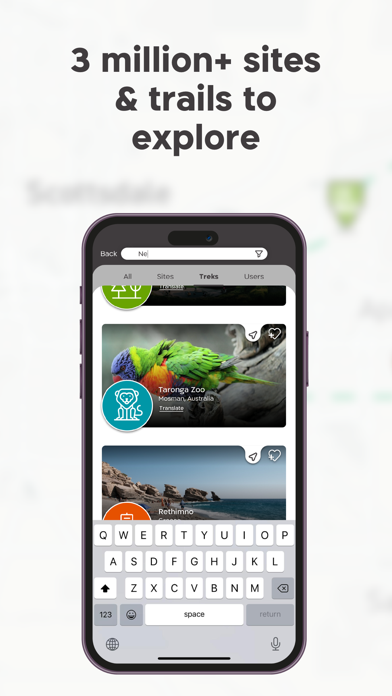 WishTrip – Trek & Explore Screenshot