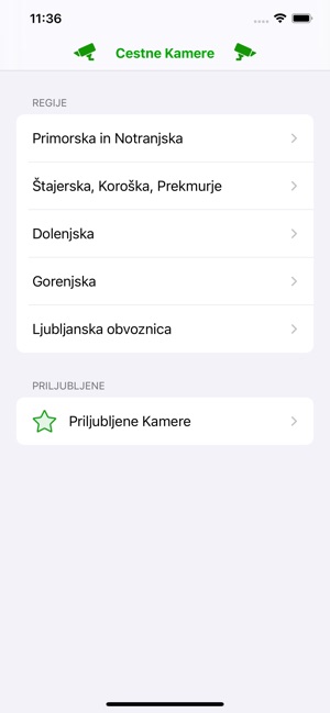 Cestne Kamere on the App Store
