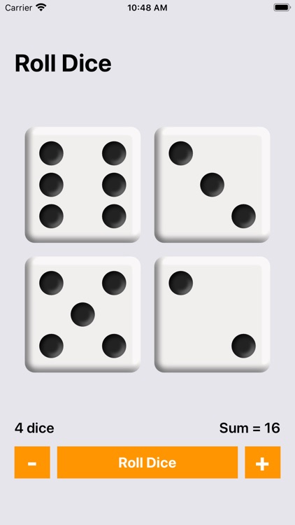 Roll Dice (Jogar Dado)