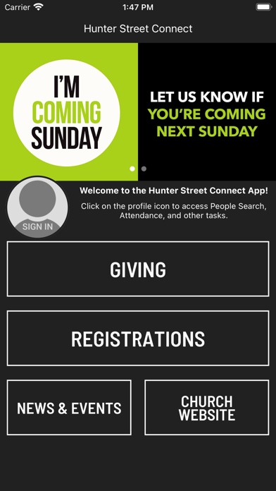 Hunter Street Connect Screenshot
