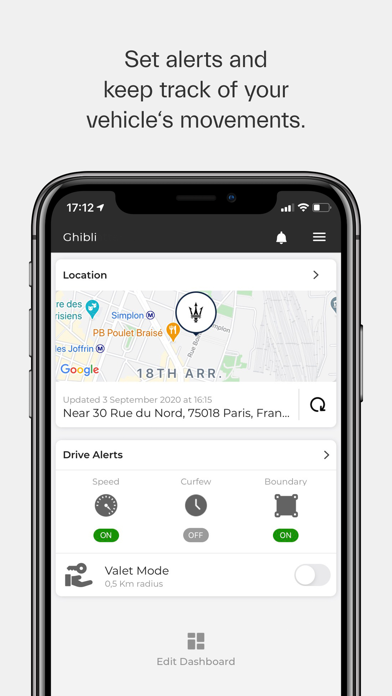 Maserati Connect North America Screenshot