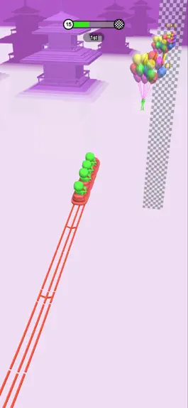 Game screenshot Rolly Rails 3D hack