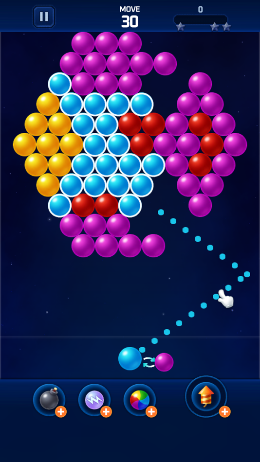 #3. Bubble Star Plus : BubblePop! (iOS) 由: GoEun Choi