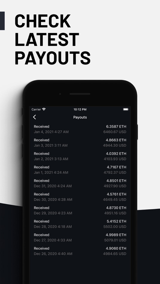 #4. Spiderpool Mining Monitor (iOS) 由: Deaconu Dan andrei