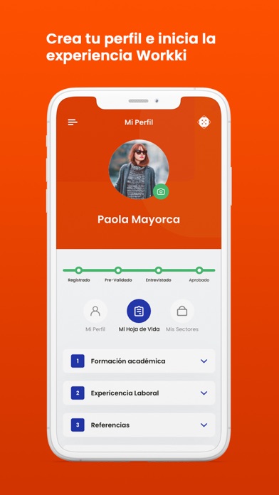 Workki Trabajadores Screenshot