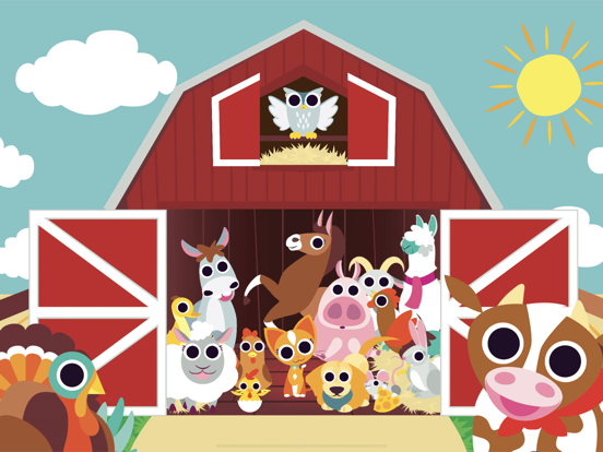 Peekaboo Barn iPad app afbeelding 4