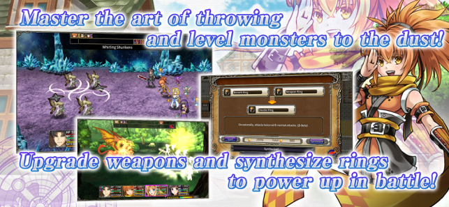 Screenshot ng RPG Asdivine Saga