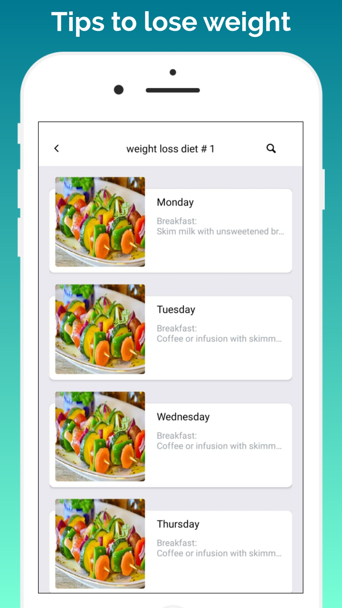 diet plan weight loss easy