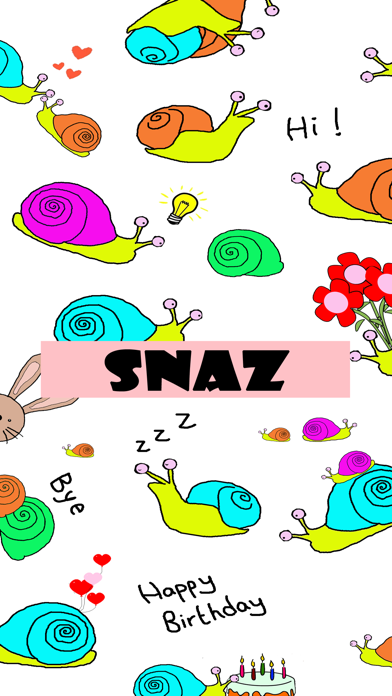 SNAZ Sticker Pack Screenshot