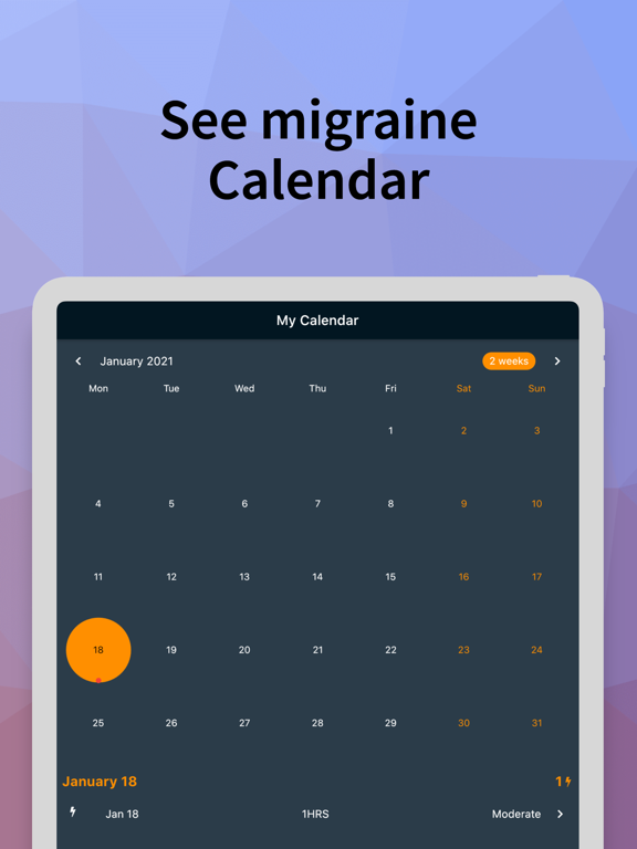 Migraine Pal Tracker screenshot 4