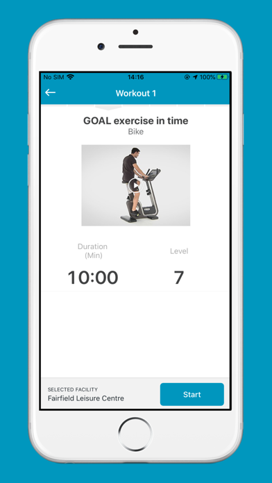 UniFit Gym Screenshot