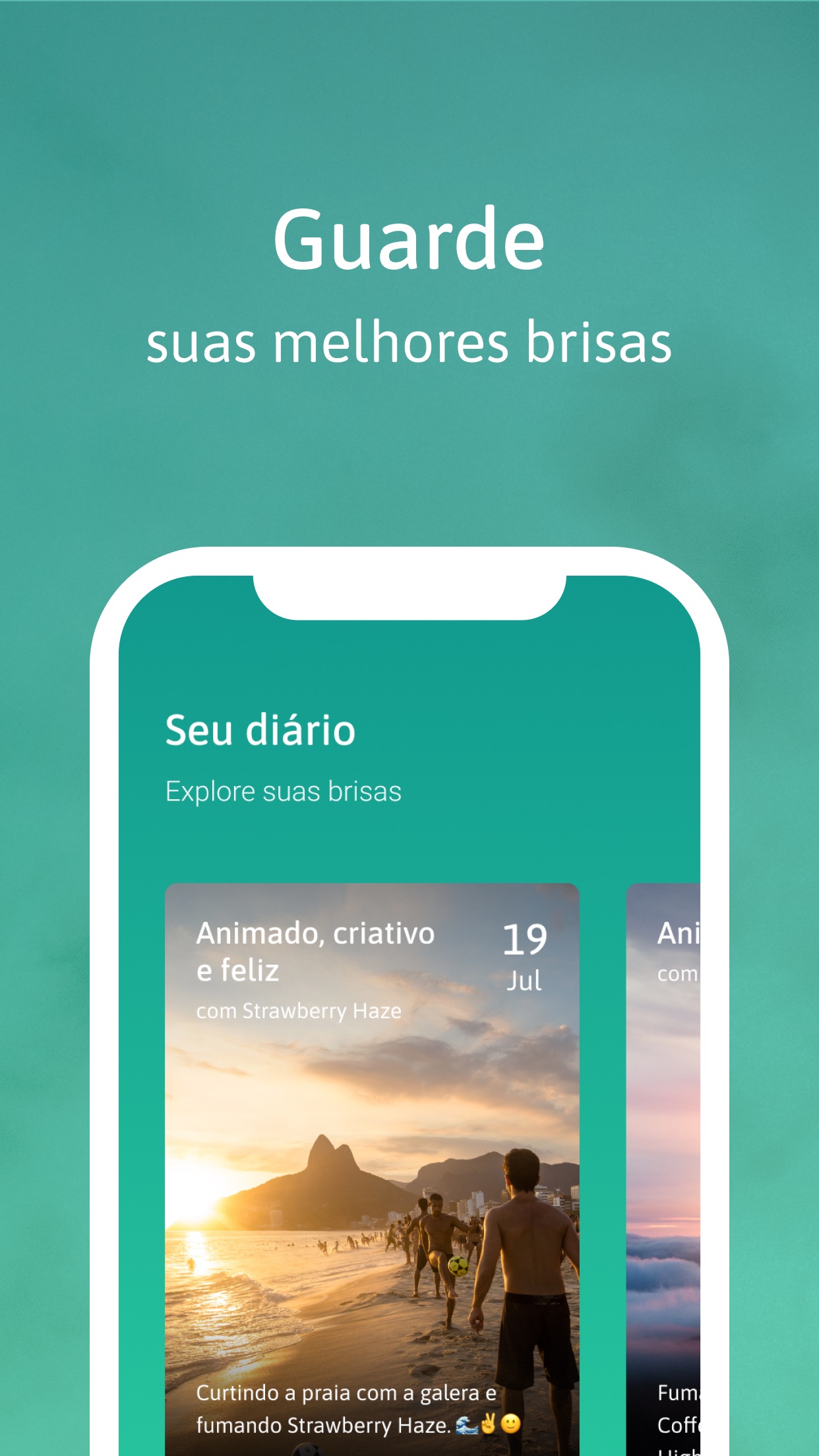 Screenshot do app Highness - Trip Journal