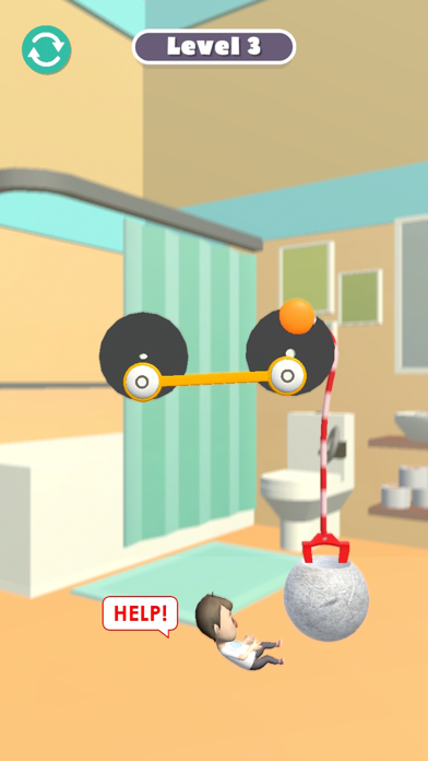 Pull Him Out - The Rope Hero Screenshot