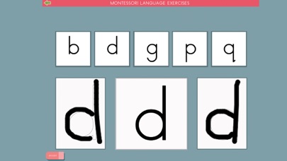 Montessori Letter Reversals Screenshot