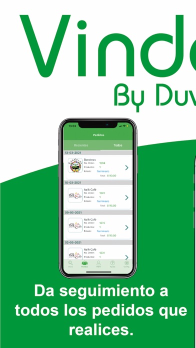 Screenshot #2 pour Vinder: Comida a domicilio