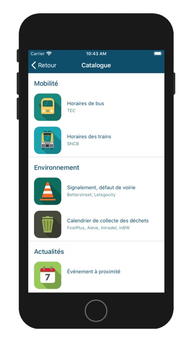 Lasne en poche Screenshot