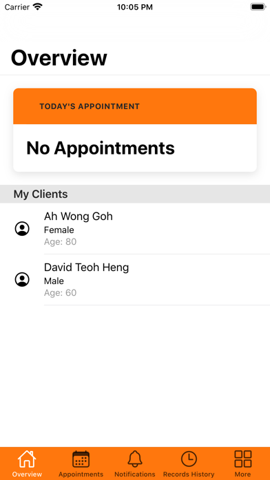 App screenshot
