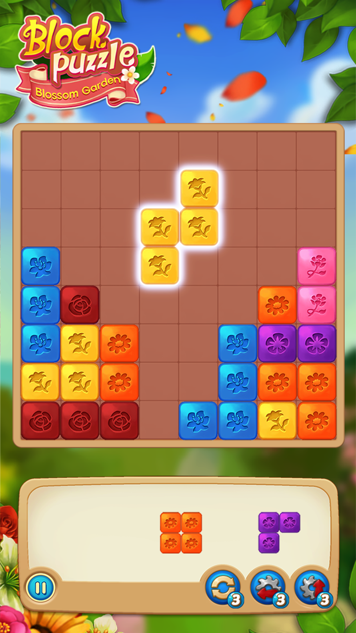 Block Puzzle Blossom Garden